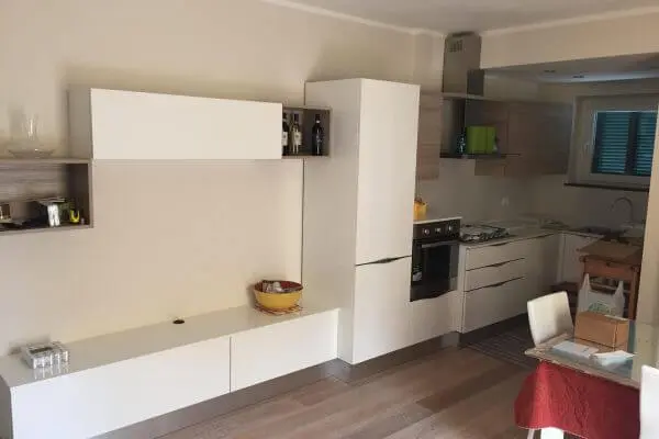cucina e soggiorno